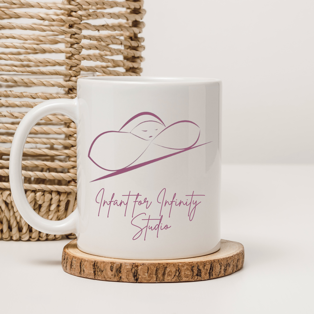 Branded cup mockup in studio style by Najat Allili