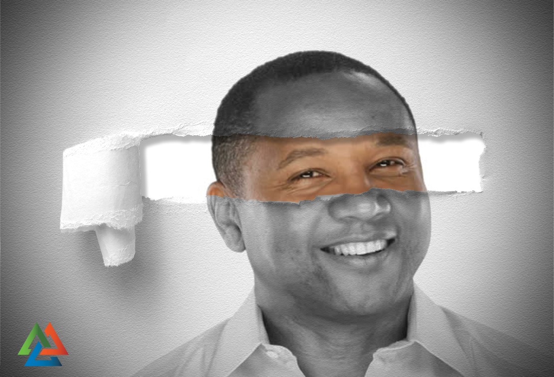 Torn paper portrait design created in Photoshop by Najat Allili